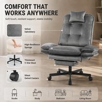 Chaise de bureau de direction de haute qualité avec accoudoirs extensibles croisés, idéale pour le bureau à domicile ou la réception