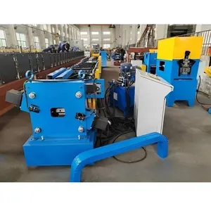 90mm*100mm Aluminum PPGI Rectangle Square Round Downspout Tube Roll Forming Machine with Curving & Seaming Machine