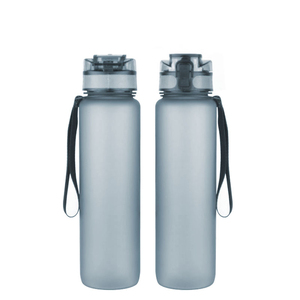 ขวดน้ำกีฬาสร้างแรงบันดาลใจ 1 ลิตร PLA ปลอดสาร BPA ปากกว้าง ป้องกันการรั่วซึม พร้อมตัวบอกเวลา สำหรับกลับไปโรงเรียน สไตล์อเมริกัน ใช้ในรถยนต์ - Product Image 5