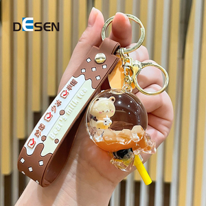 DESEN Colourful Eco-Friendly Acrylic Charm Anime Plastic Make Your Own Custom Acrylic KeyChain