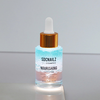 Pabrik pribadi profesional Label 30ML lapisan ganda minyak kutikula kuku organik