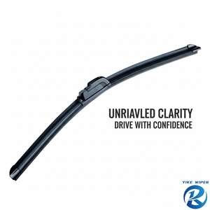 Escobilla Limpiaparabrisas Delantera Universal de Alta Calidad, sin Estructura, con Gancho en U, de Caucho Natural, para Automóvil - Product Image 1