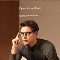 Lunettes audio intelligentes Mi Home, édition Enjoy, modèle demi-cadre carré