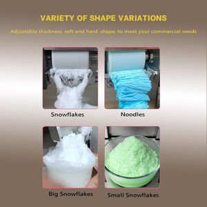 वाणिज्यिक बर्फ बर्फ मशीन 80 किलो पानी हवा ठंडा बर्फ बिंगसू निर्माता छोटी स्नोफ्लेक बर्फ बिंगसू मशीन बिक्री के लिए - Product Image 5