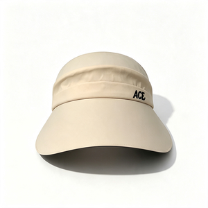 Unisex Wide Brim Sun <b>Hat</b> Beige Top Closed Visor Cap UV Protection 100% Polyester Foldable Lightweight Outdoor Travel Beach - Product Image 5