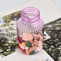 Bouteille en plastique PET avec roulettes pour comprimés effervescents de 150 ml, capsules, comprimés médicinaux, bouteille de stockage, bouteilles d'emballage