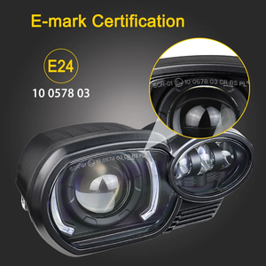 Faro LED para Motocicleta <span class=keywords><strong>BMW</strong></span> <span class=keywords><strong>K1200R</strong></span> 2005~<span class=keywords><strong>2009</strong></span> K1300R 2010~2013, Reemplazo de Faro Delantero con Luz DRL - Product Image 3