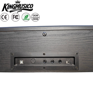 <span class=keywords><strong>Piano</strong></span> Digital de 88 Teclas con Acción de Martillo Graduada Avanzada |   Altavoces HiFi 3D |   Pantalla LED |   Personalización OEM/ODM GHB03 |   600 Ritmos - Product Image 6