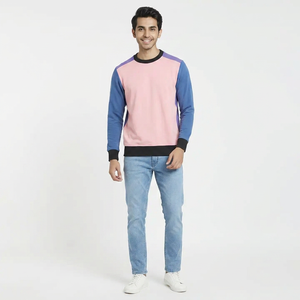 Sudaderas de Forro Polar para Hombre a Precio Económico, Diseño Personalizado, Mezcla de Algodón, Cuello Redondo Básico - Product Image 1