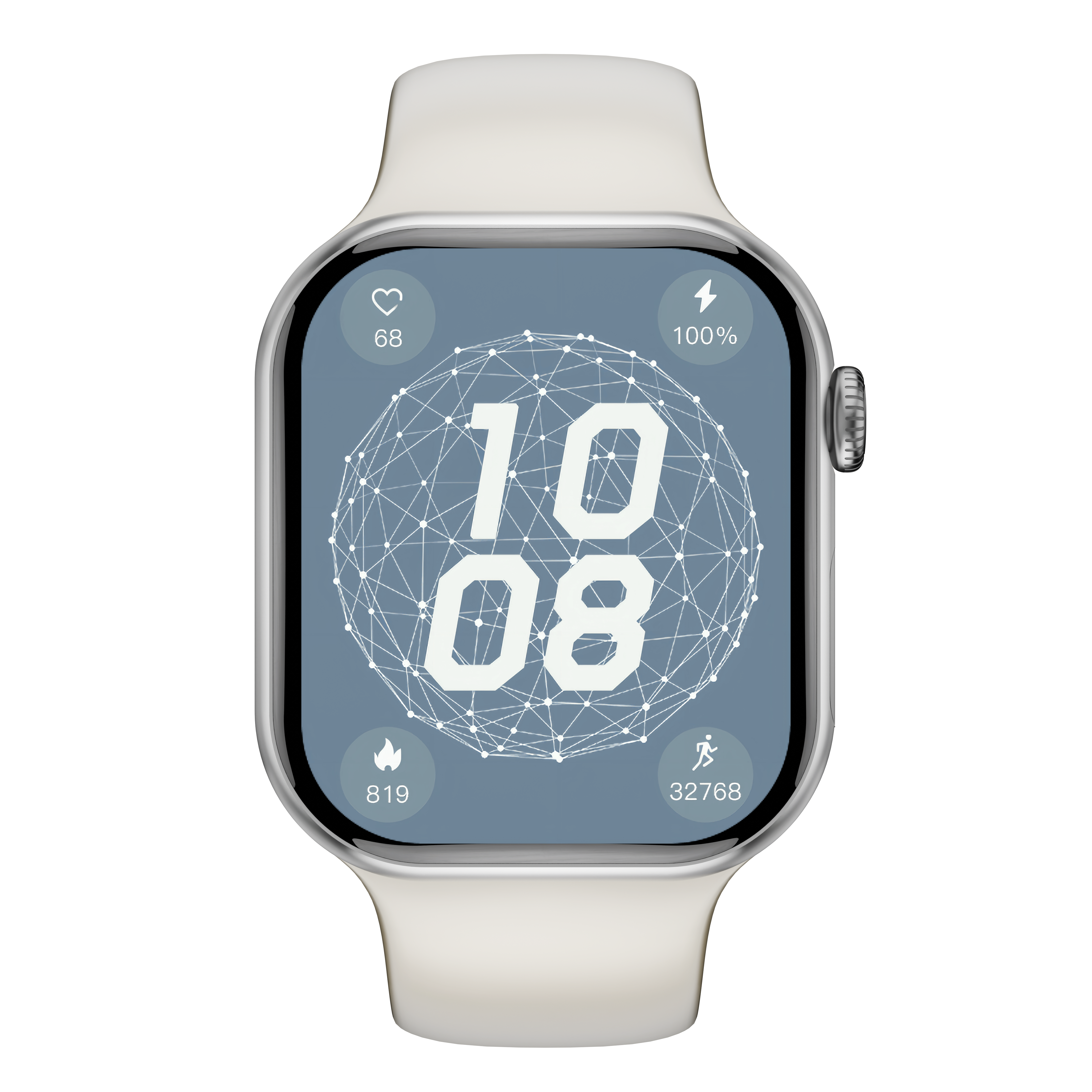 สีเหล็กสีขาวมันวาว