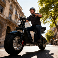 Scooter électrique Citycoco pour adultes, prix bas en Chine, 3000W 4000W, scooter Citycoco, scooter chopper, scooter électrique Citycoco