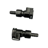 Raccord rapide BRT en ligne, femelle, à déconnexion rapide, raccord de tuyau à barbillon, valve de couplage, raccord rapide en plastique CPC, raccords de tuyauterie 8.3 bar