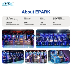 Epark đồng tiền hoạt động bóng rổ Máy người lớn chơi trò chơi điên Bắn Bóng Rổ Arcade trò chơi máy - Product Image 4