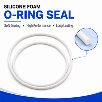 Joint d'étanchéité en mousse de silicone sur mesure pour équipement industriel, raccord de réservoir, étanchéité de bride, haute température, étanche à l'eau