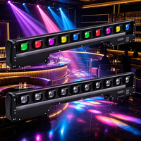 Projecteur LED RGBW MINGJIE 10x15W pour DJ avec contrôle DMX512/FB4, activé par le son, IP20, dimmable, pour discothèque, garantie de 2 ans