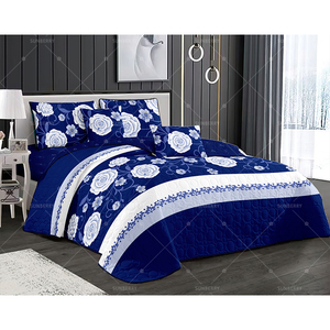 Bộ chăn ga gối đệm cotton cao cấp in họa tiết thời trang mới, mềm mại, dùng cho gia đình - Product Image 3