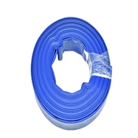 Tuyau plat d'irrigation agricole en PVC, tuyau d'eau plat
