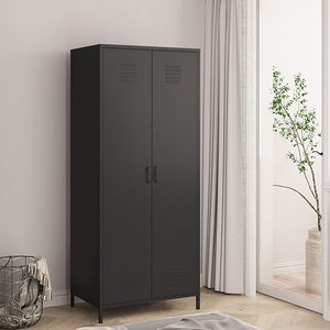 Home Metal Detachable Furniture Living Room Steel Storage Locker Bedroom Almirah <strong>Wardrobe</strong> with <strong>Cheap</strong> Price for <strong>UK</strong> - Product Image 3