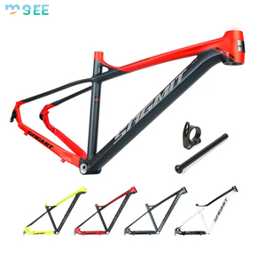 Cuadro de Bicicleta SeeMore Ultraligero de Aluminio con Enrutamiento Interno CNC, Cuadro MTB de 27.5/29 Pulgadas para Frenos de Disco, Eje Pasante de 12x142mm - Product Image 1