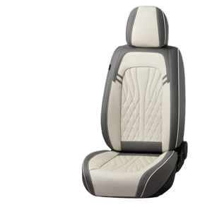 Coussin de siège avant de voiture de luxe en cuir nappa perforé respirant entièrement fermé quatre saisons hommes femmes Sagitar <span class=keywords><strong>Bora</strong></span> Jetta - Product Image 1