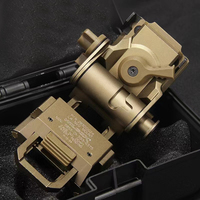 L4G24 NVG Mount Tactical Helmet Attachment Metal CNC Night Vision Connection Bracket untuk PVS 15 18 31 GPNVG18