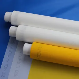 6T-165T Poliéster Silk Screen Printing Mesh Bolting Cloth Screen Mesh para impressão