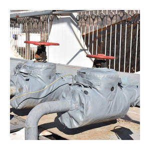 غطاء عازل حراري قابل لإعادة الاستخدام من القماش الزجاجي للسخان الكهربائي الموفر للطاقة عالي الحرارة - Product Image 1