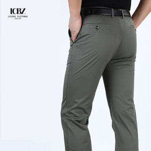 2025 logo print <span class=keywords><strong>cargo</strong></span> broek fitness slim fit chino kantoorbroek linnen zakelijke herenbroek golfbroek - Product Image 6