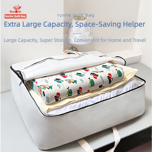 Bolsas de Lona Personalizadas para Ropa, Edredones y Almacenamiento, Organizador de Equipaje, Bolsa para Guardar Edredones - Product Image 3