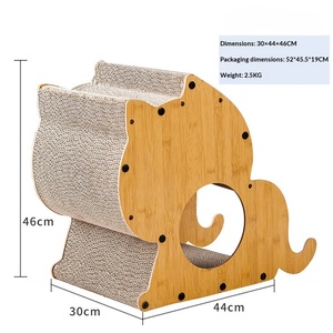 Casa para Gatos de Lujo Extra Grande y Creativa, Nido para Gatos de Papel Corrugado, Diseño Estéreo, Mueble Resistente al Desgaste para Mascotas - Product Image 6