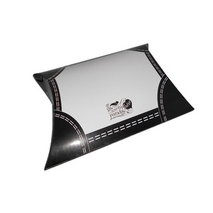 Cajas de almohadas de papel ecológicas Cajas de almohadas de papel impresas de cualquier color utilizadas para el embalaje de pasteles y golosinas - Product Image 3