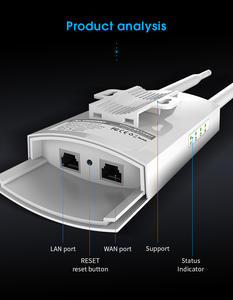 Nueva llegada EW71 amplificador inalámbrico de largo alcance punto de acceso WiFi Punto de Acceso con puerta de enlace impermeable al aire libre AP - Product Image 3