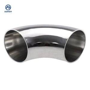 Aohoy, оптовая продажа, оптовый заказ, поставщик, 304 316 из нержавеющей стали, фитинги для труб, <span class=keywords><strong>90</strong></span> градусов, сварные локти, производители - Product Image 1