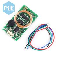Modul Pembaca Kartu ID MLK UART WG 125KHZ 13.56MHZ RFID Writer Reader PCB Board 12V MINI Modul Pembaca RFID Frekuensi Ganda
