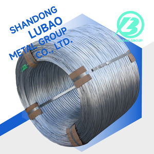 Venda Quente Fio de Aço Galvanizado a Quente Q195 Q235 0.8mm 1.2mm 2.6mm 12 16 18 Gauge - Product Image 1