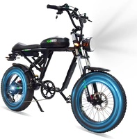 Cadre de vélo électrique à suspension en acier au carbone de haute qualité, déport de 190 mm pour BMX et vélos de route - Modèle Super-73 Rx