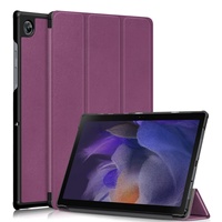 Étui pour tablette en cuir PU magnétique à trois volets avec fonction de mise en veille/réveil automatique pour Samsung A9 Plus A8 A7 A6 S6 S7 S8 S9 Lite pour iPad 10.9 10.2 9.7