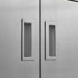 حوض غسيل يدوي متنقل من الفولاذ المقاوم للصدأ يعمل بالقدم للمستشفيات الحديثة من إم تي الطبية - Product Image 2