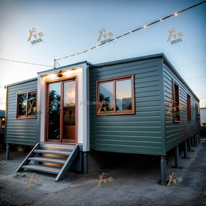 Casa Contenedor Portátil de 20 Pies con 3 Dormitorios Casas Prefabricadas Modernas Villa de Lujo de Acero Ligero - Product Image 1