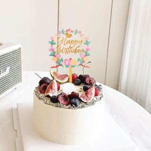 Nouveauté 2026 : Décoration de gâteau en acrylique en forme de fleur pour mariages et fêtes, vente en gros directe usine. Contactez-moi. - Product Image 4