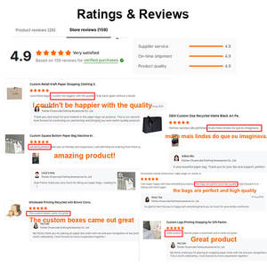 מותאם אישית יוקרה נייר תיק אמנות הבלטה מזון לשימוש חוזר חם הטבעה מתנה קניות נייר תיק הדפסה מלא תיק קמעונאי לוגו מותאם אישית - Product Image 5