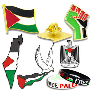 Металлическая брошь в виде флага - Product Image 3