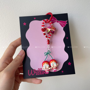 Crybaby พวงกุญแจขนาดเล็กสำหรับโทรศัพท์ของเด็กผู้หญิงน่ารักสายรัดมือถือแบบ DIY ของขวัญ - Product Image 6