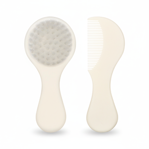 Commercio all'ingrosso 2 In 1 sicurezza BPA gratis spazzola per capelli e pettine per bambini - Product Image 1