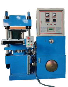Vulcanizador plano de goma hidráulica Sello de aceite de esqueleto Prensa caliente Voltaje Reómetro hidráulico Equipo de vulcanización de plástico - Product Image 1