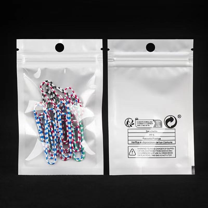 Lego Polybag 100 Buste A ZIP Trasparenti Con Chiusura A Pressione