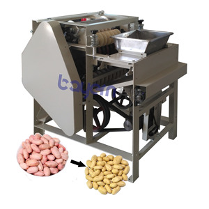 เครื่องปอกเปลือกถั่วลิสงแบบเปียก ราคาโรงงาน เครื่องปอกเปลือกอัลมอนด์แบบเปียก เครื่องปอกเปลือกถั่วชนิดต่างๆ เช่น ถั่วปากอ้า - Product Image 1