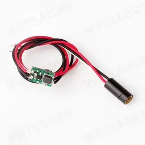 D4.5X10mm Kích Thước Nhỏ Gọn 520nm Glass Lens 1MW 5MW 10MW Mini Green Dot Laser Diode Module