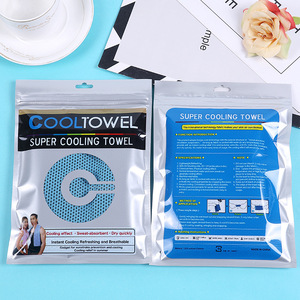 <b>Cooling</b> Towel Instant Relief Microfiber Cool Towels Chilling <b>Neck</b> <b>Wrap</b> Ice Cold Sports Fitness Camping Cycling - Product Image 4