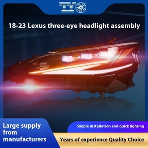 Nuevo estilo 2018-2024 Lexus ES ES200 <span class=keywords><strong>E300</strong></span> Auto Parts faro fácil Plug and Play LED cuatro lentes faro LED faros delanteros para Lexus - Product Image 5